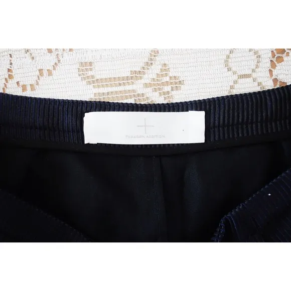 Thakoon Addition Blue Black Jeweled Shorts sz 6