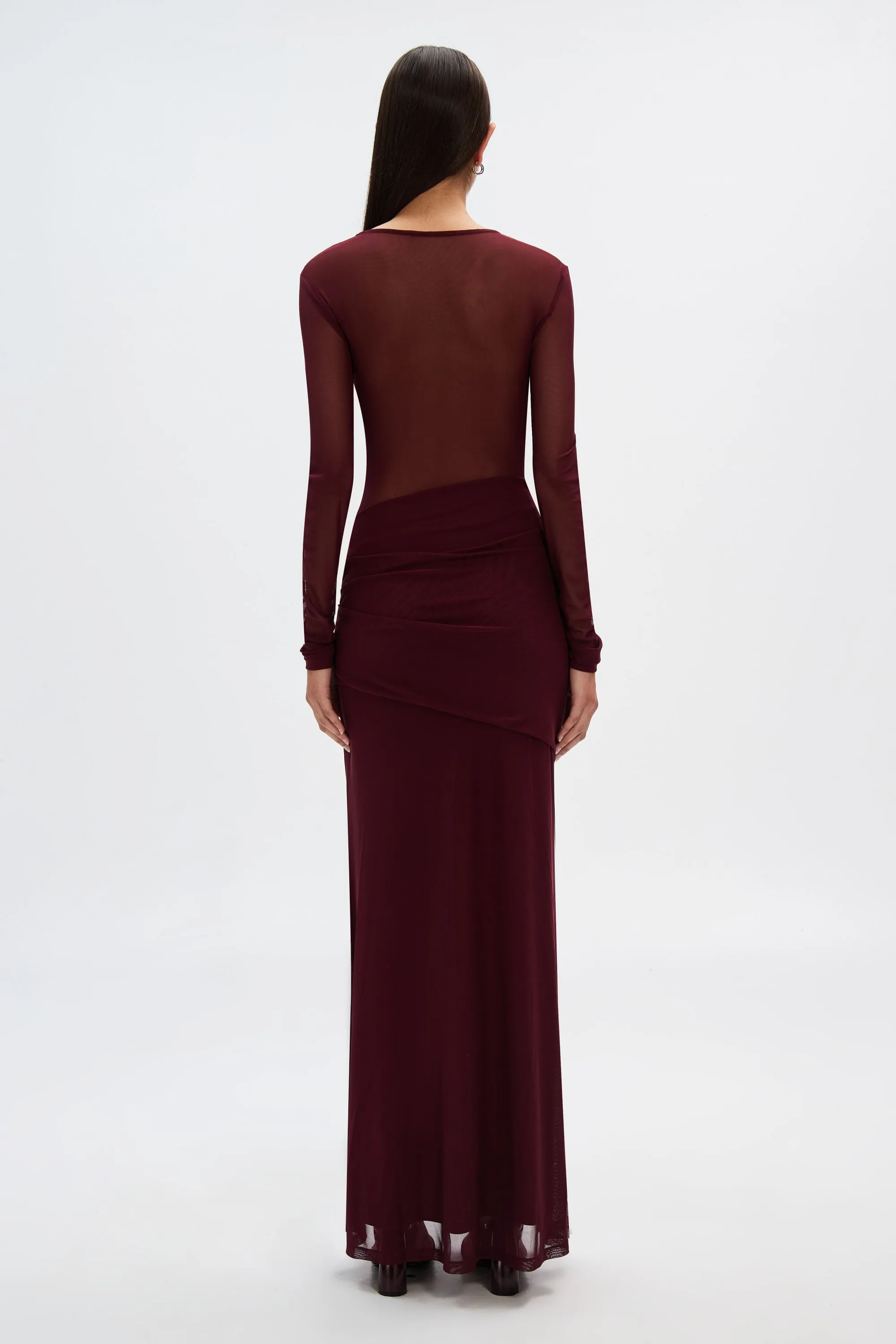 THE 'ABELIA' MESH DRESS