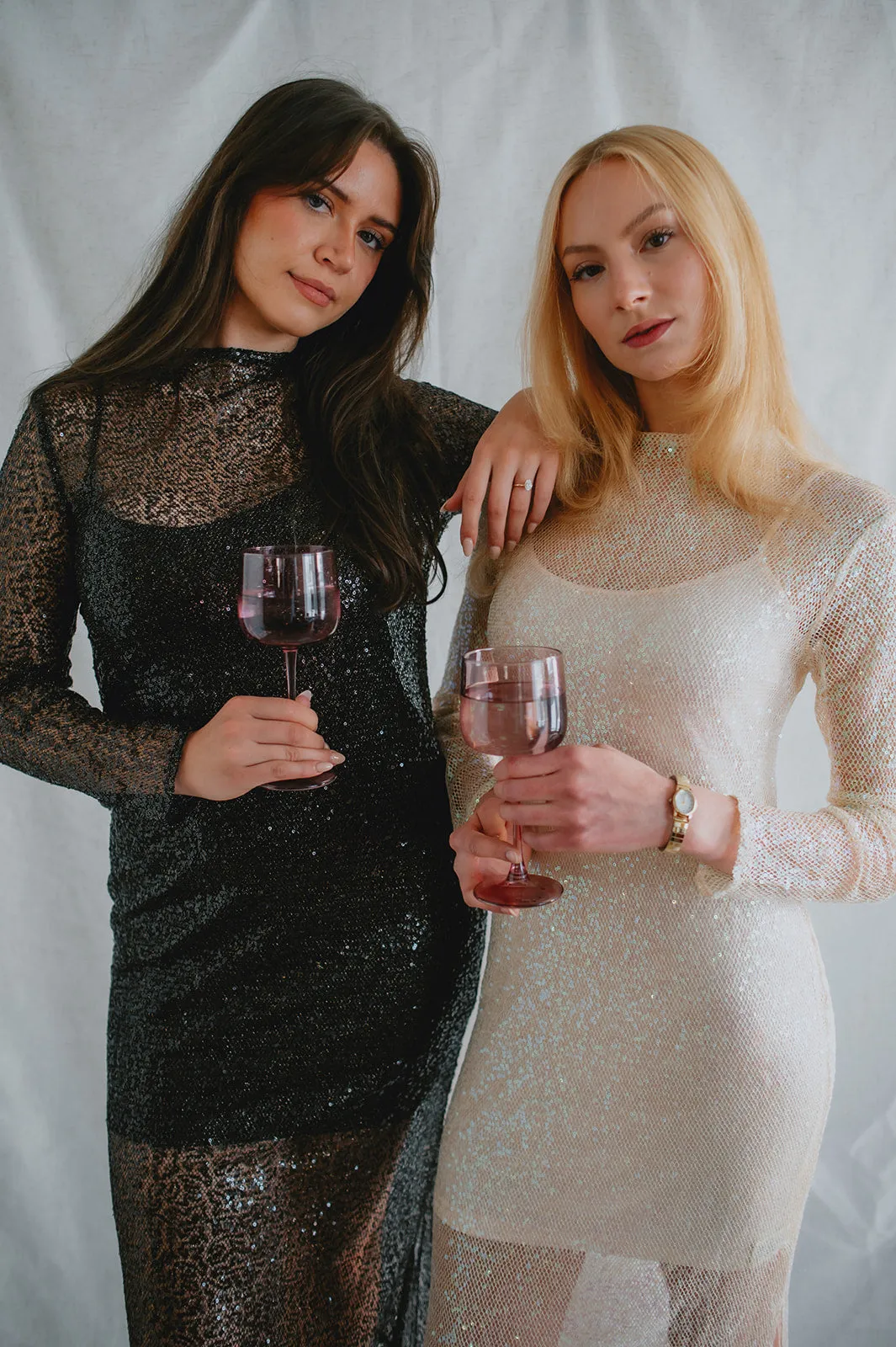 The Blakely Midi Dress - Natural