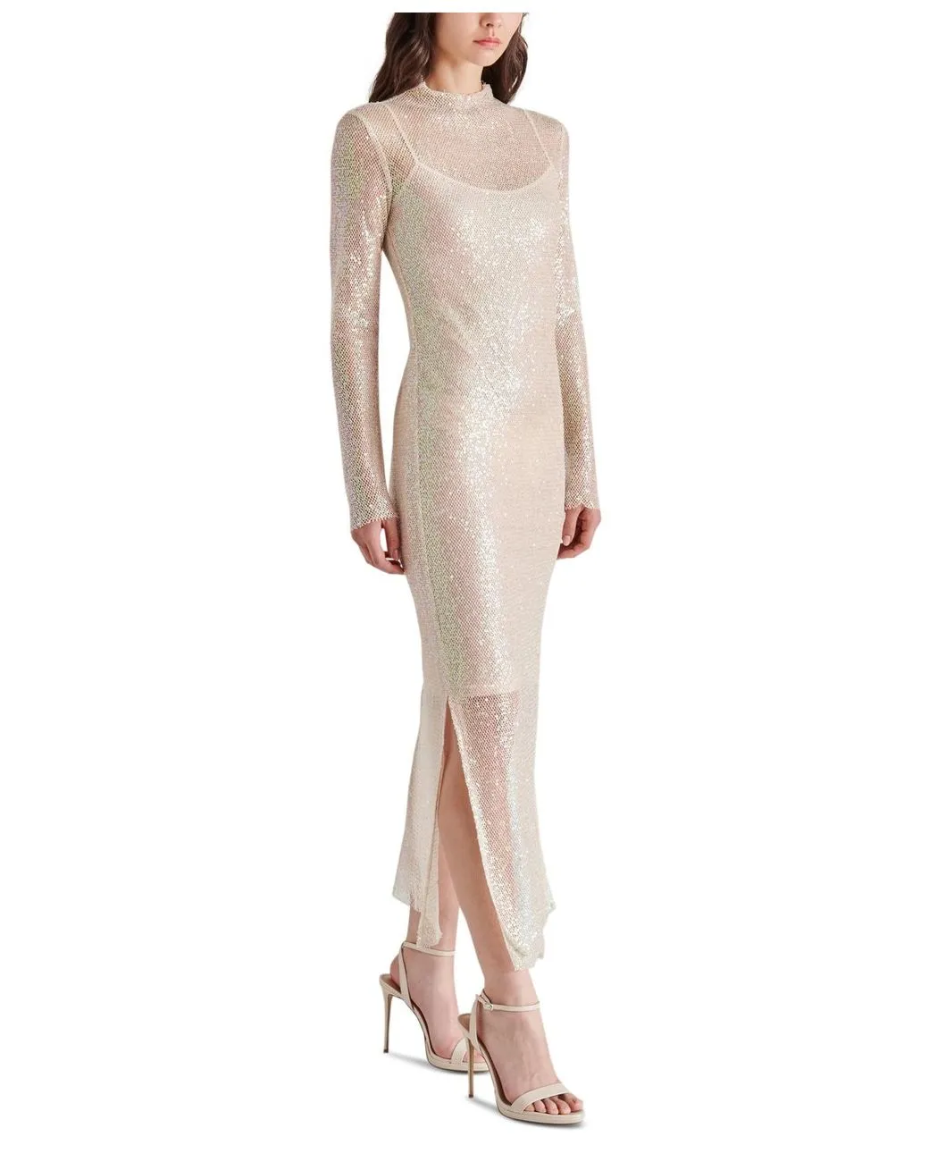 The Blakely Midi Dress - Natural