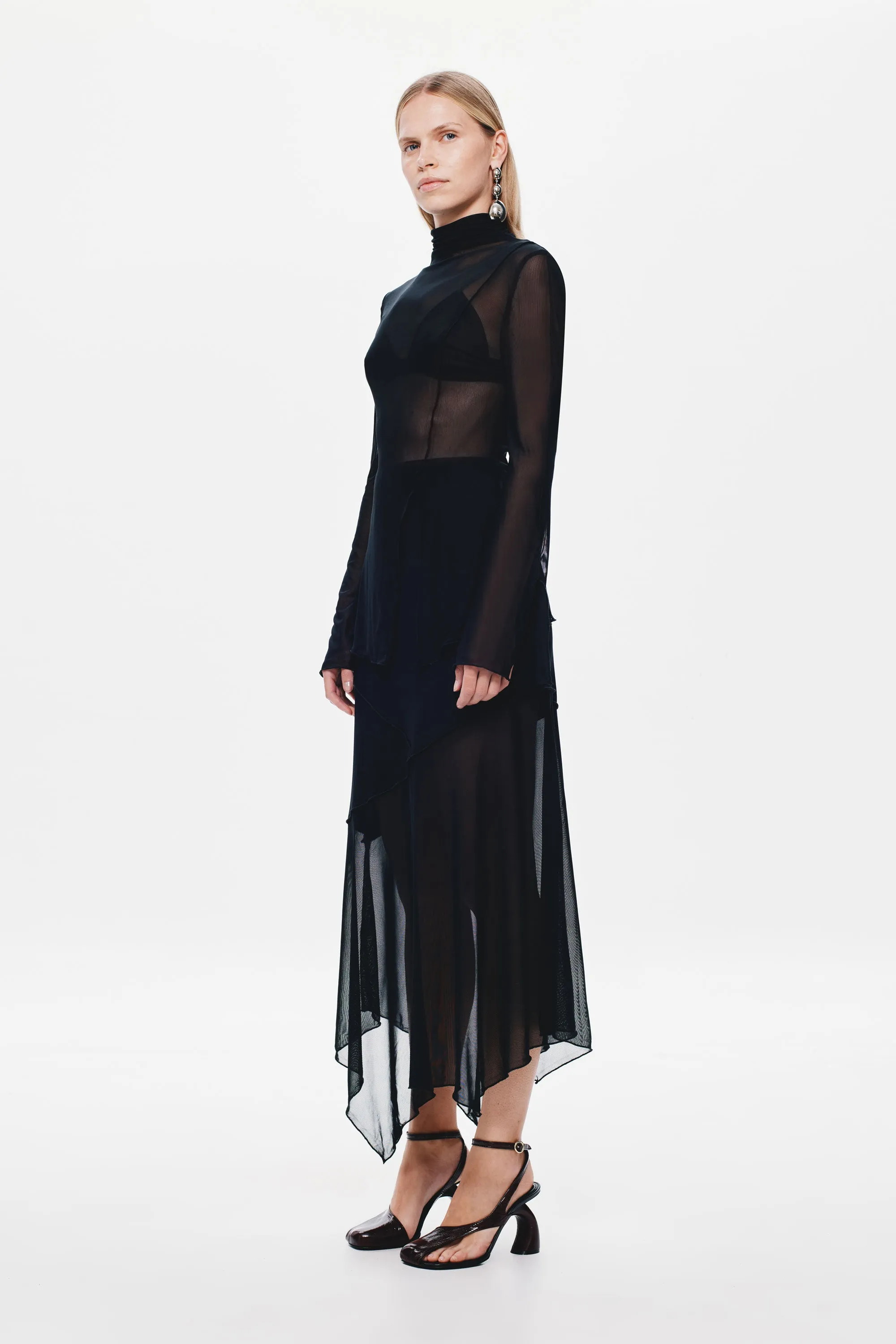 THE 'ELISA' MESH SKIRT