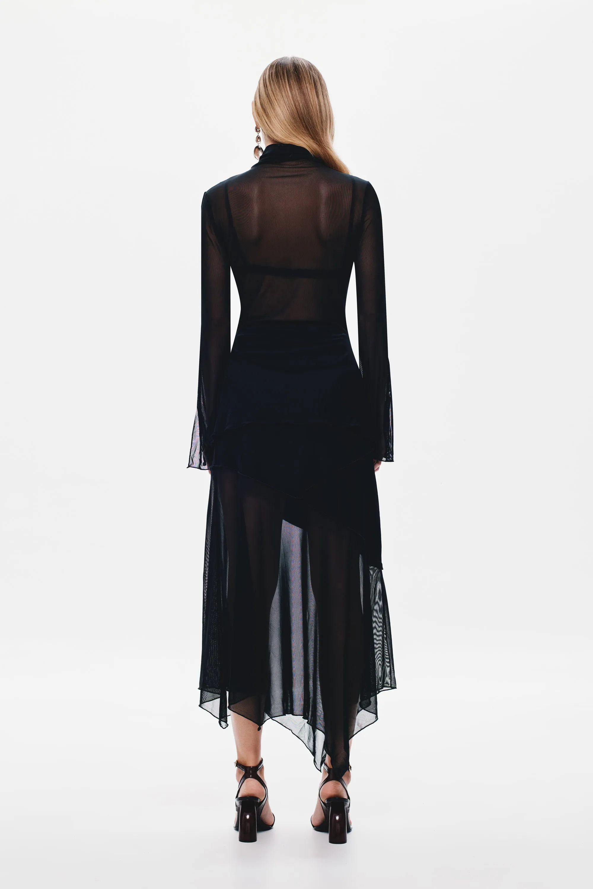 THE 'ELISA' MESH SKIRT