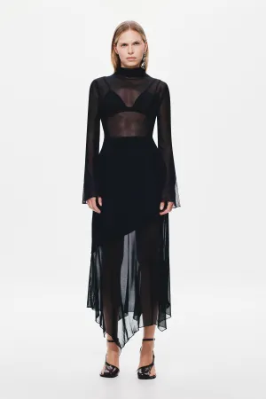 THE 'ELISA' MESH SKIRT