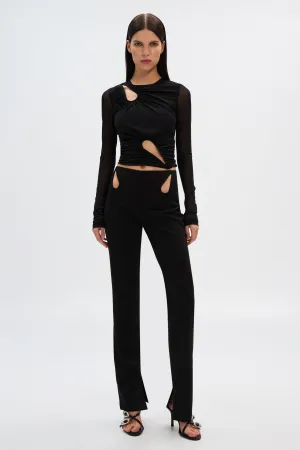 THE 'KALLIE' MESH TOP