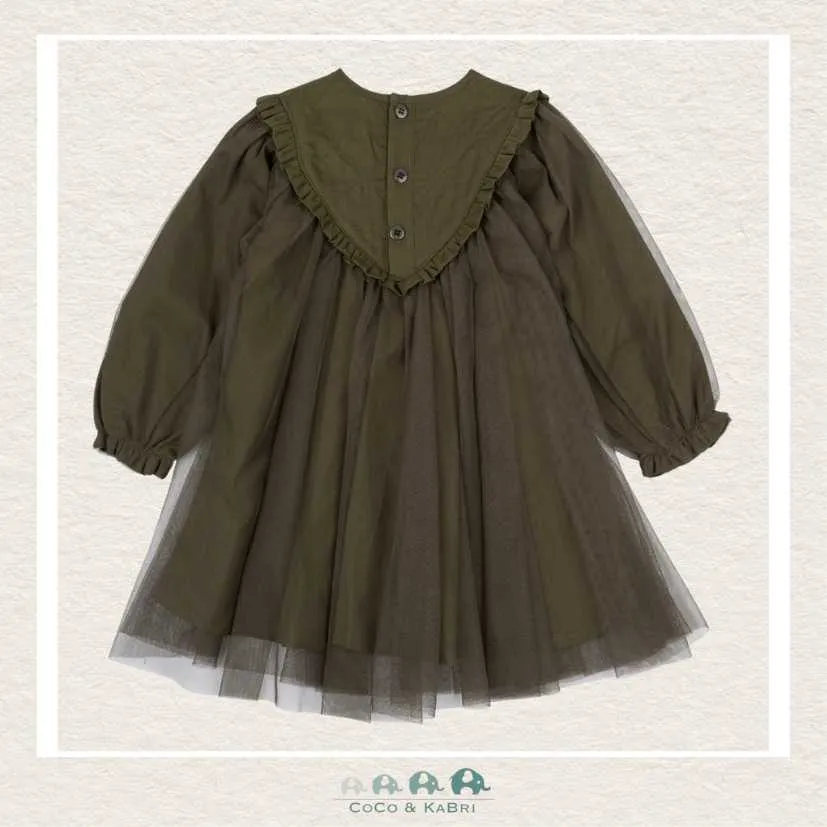 The New: Siblings Green Dress