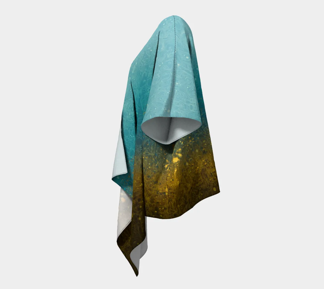 The Scene | AOP Kimono | Gold Patina
