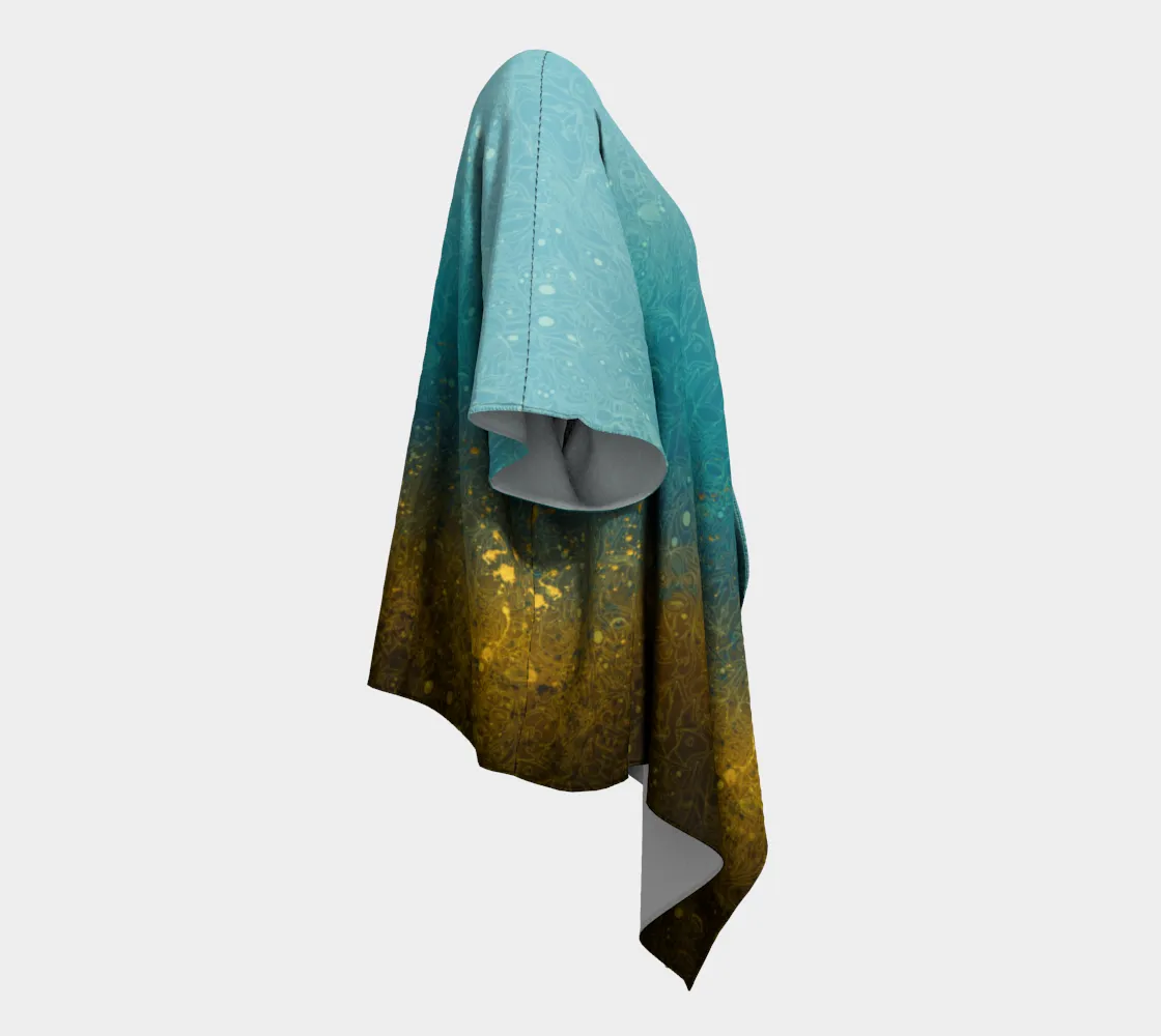 The Scene | AOP Kimono | Gold Patina