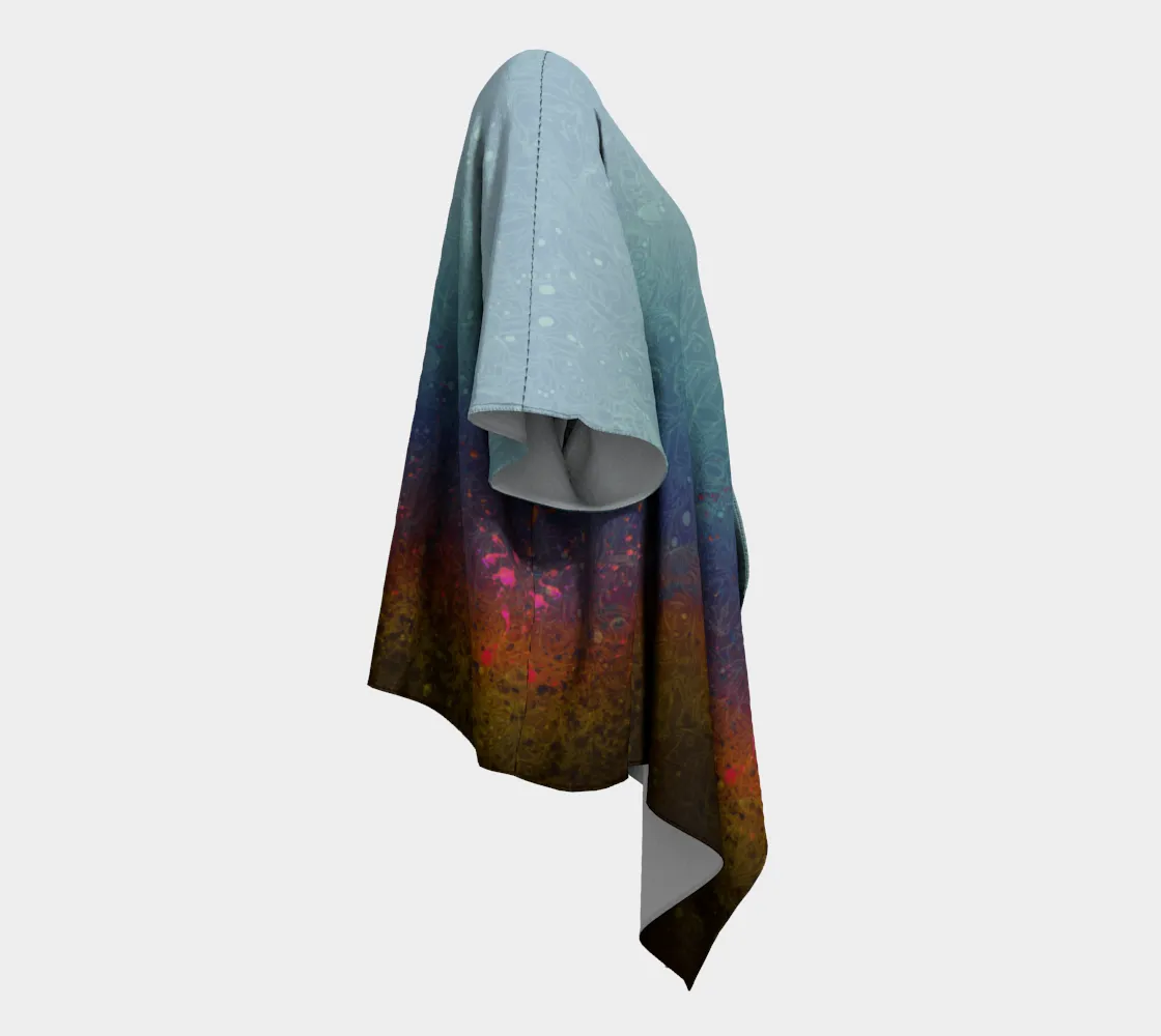 The Scene | AOP Kimono | Rainbow Patina