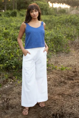 The Seersucker Oversized Pants