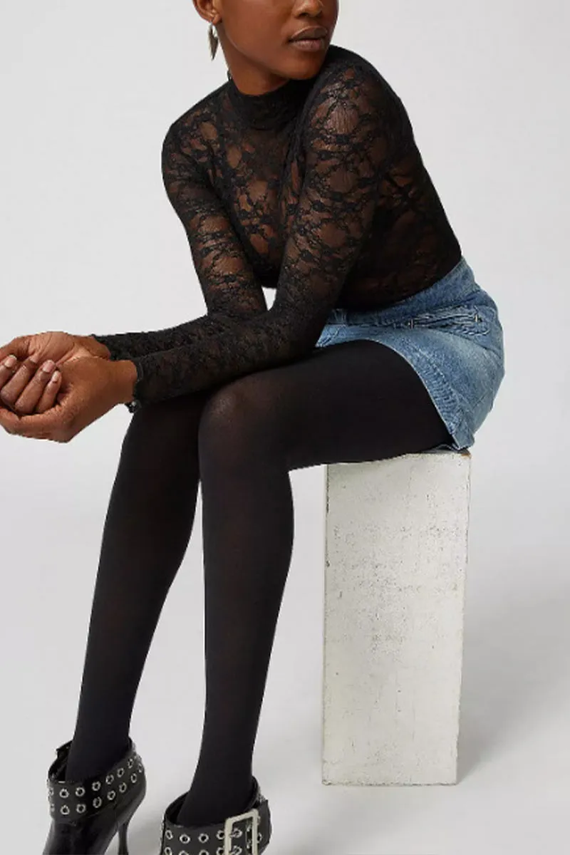 TM0526 Lace Sheer Shirt
