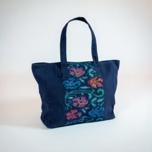 Tote Bag of Vintage Kimono Fabric