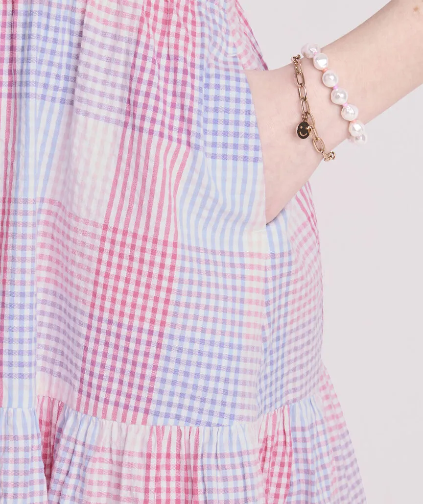 Vineyard Vines Girls' Mia Seersucker Dress