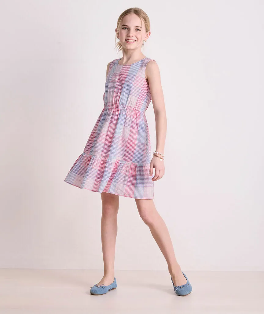 Vineyard Vines Girls' Mia Seersucker Dress