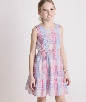 Vineyard Vines Girls' Mia Seersucker Dress