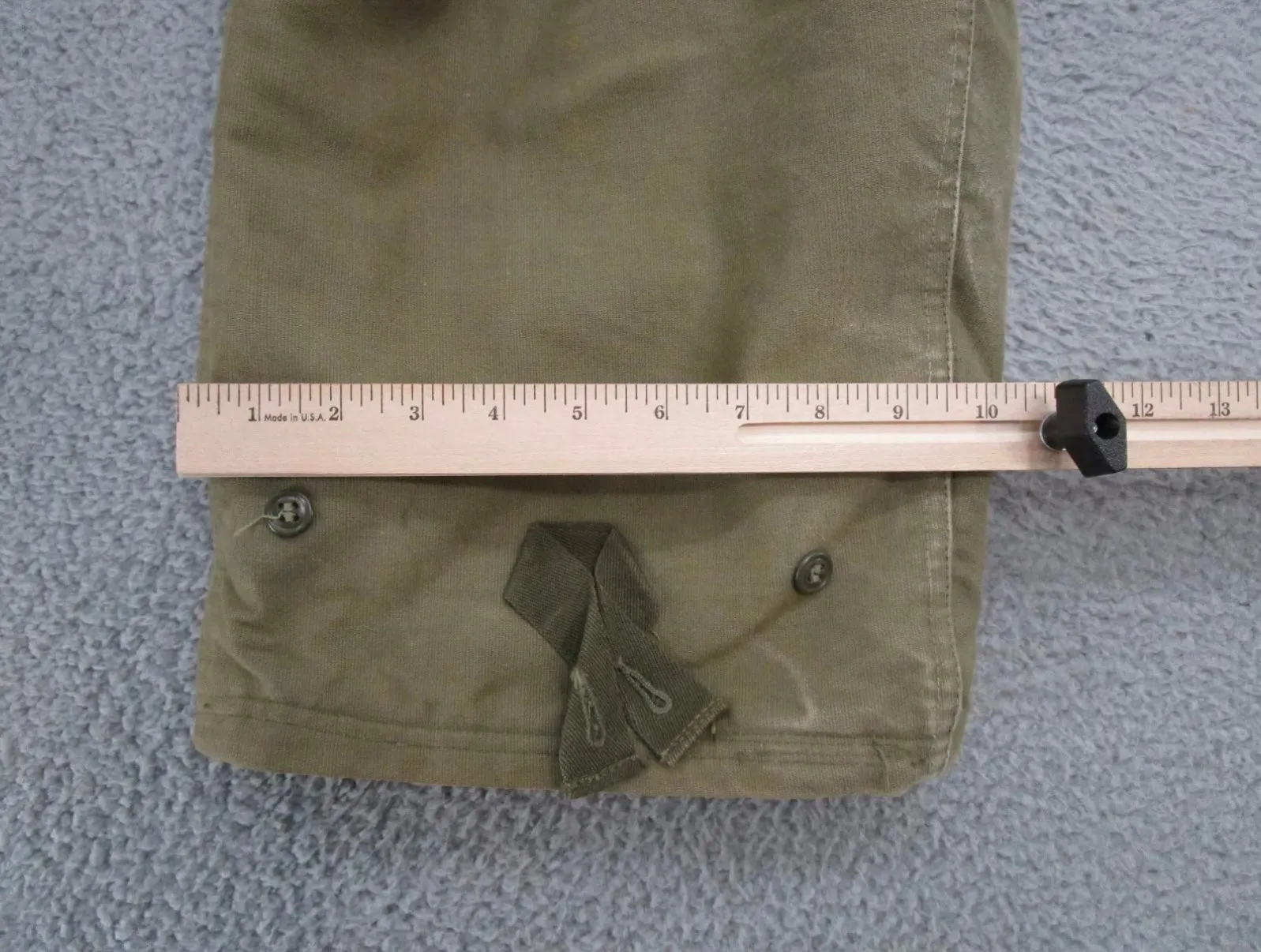 Vintage USN Navy WWII Bin Overalls Deck Pant Men Size Medium