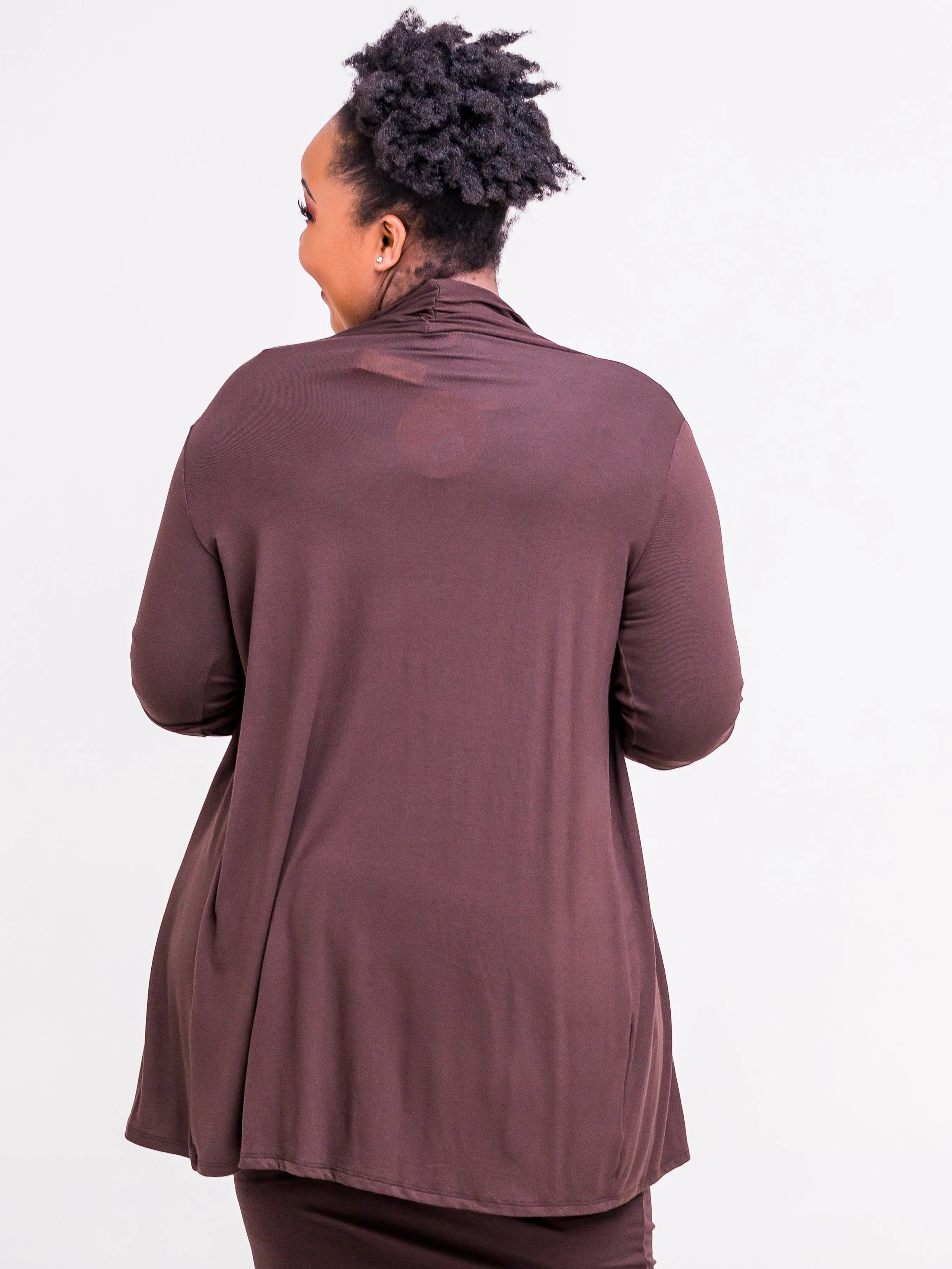 Vivo Basic Short Lily Waterfall - Chocolate Brown