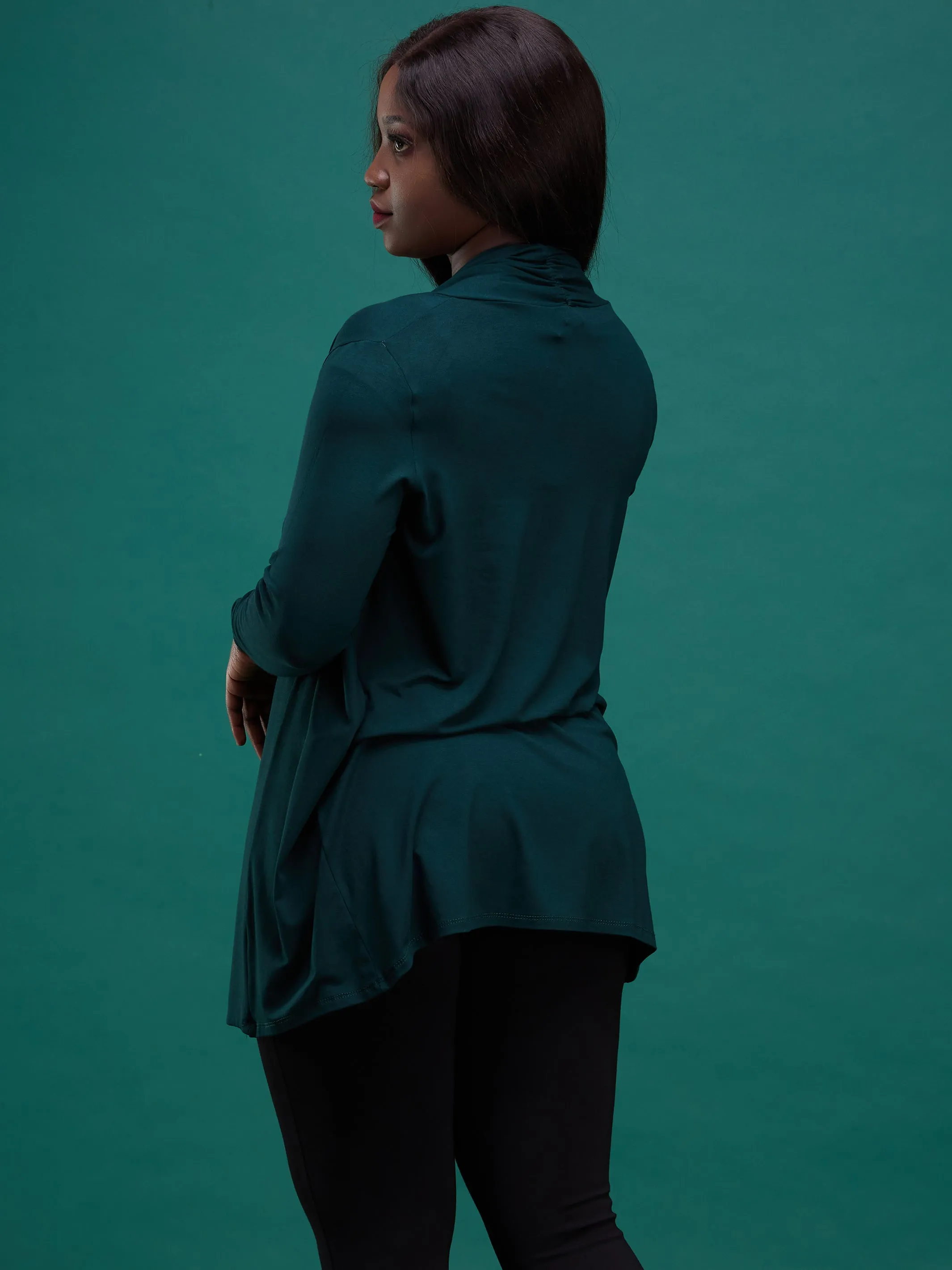 Vivo Basic Short Lily Waterfall - Dark Green