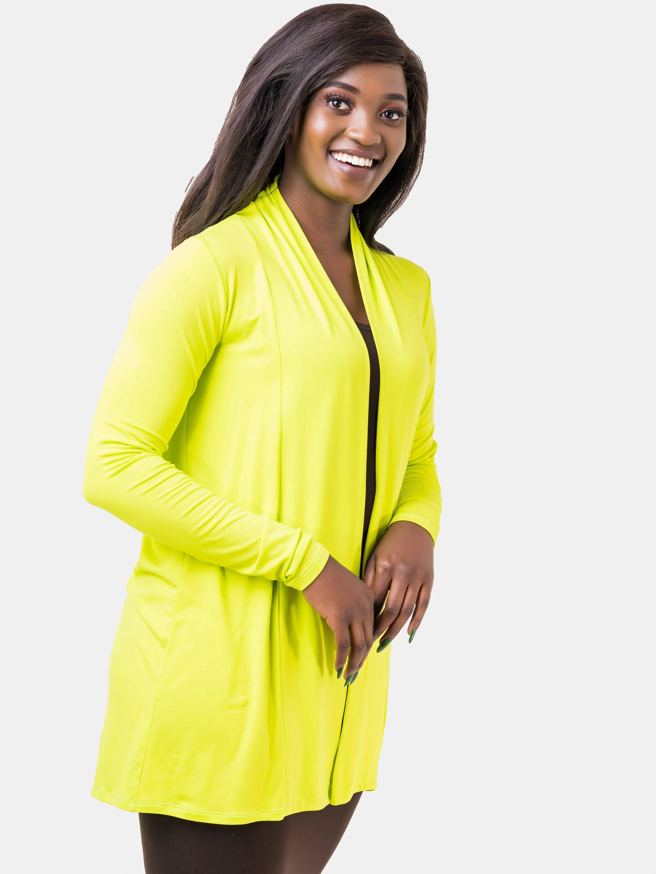 Vivo Basic Short Lily Waterfall - Lime Green