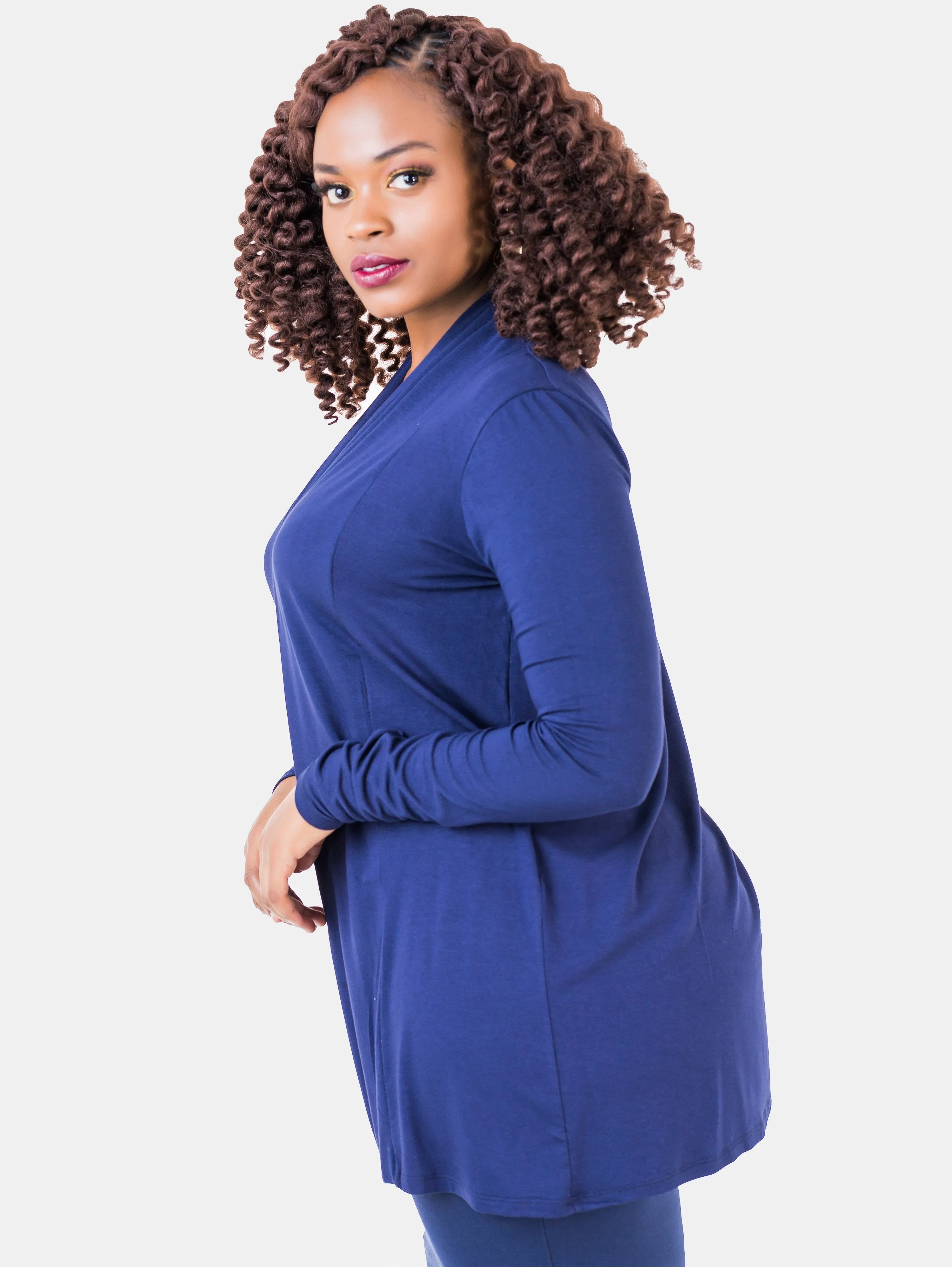 Vivo Basic Short Lily Waterfall - Navy Blue