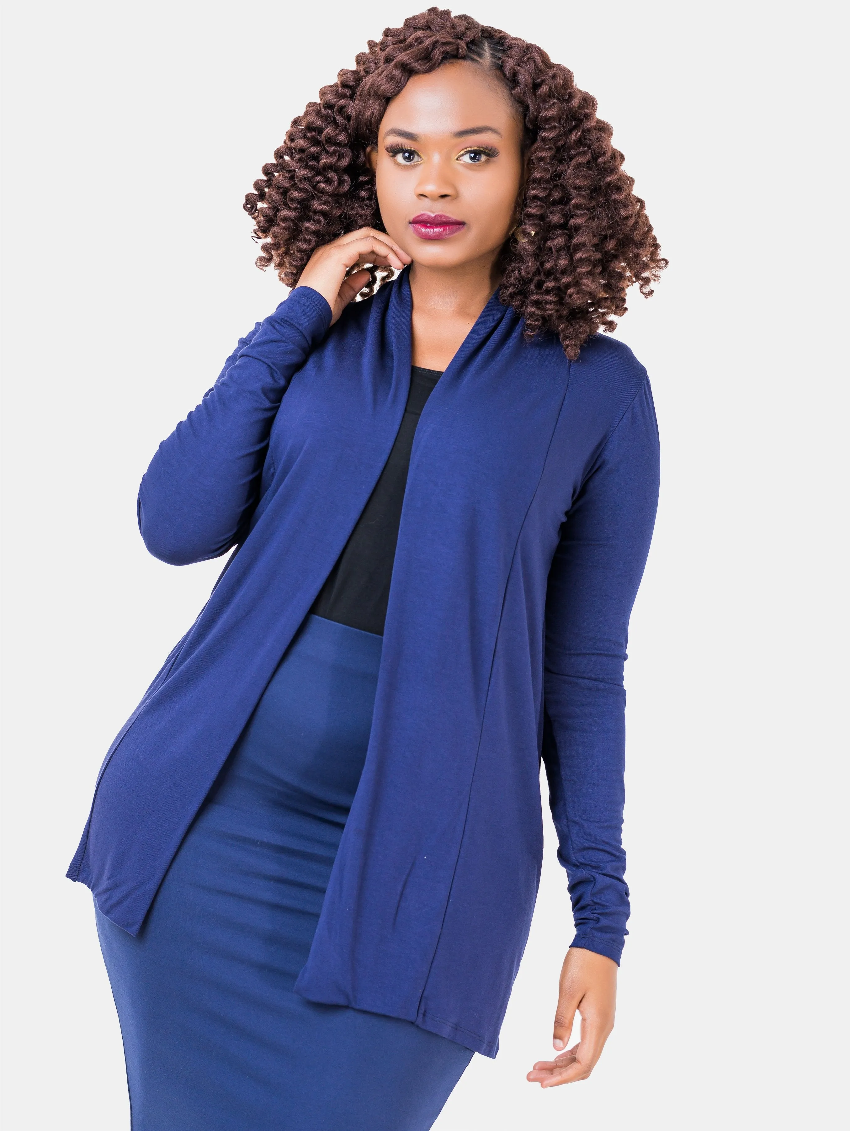 Vivo Basic Short Lily Waterfall - Navy Blue