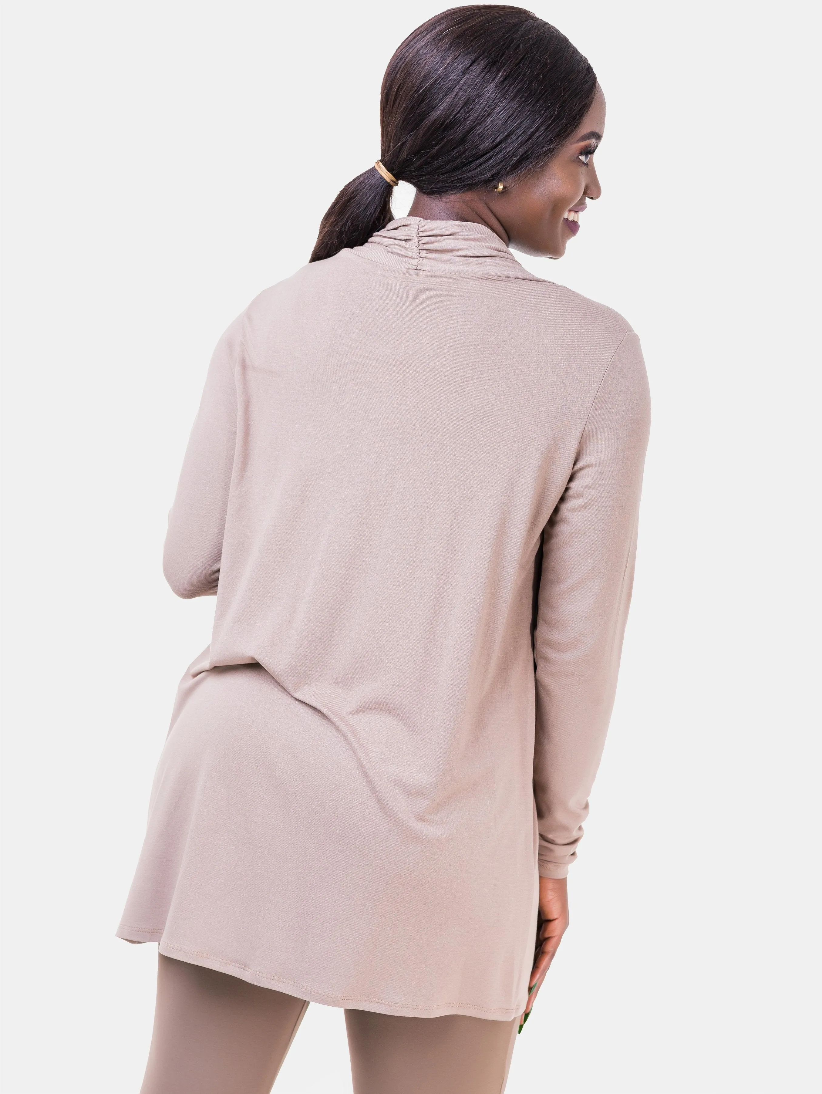 Vivo Basic Short Lily Waterfall - Taupe Brown