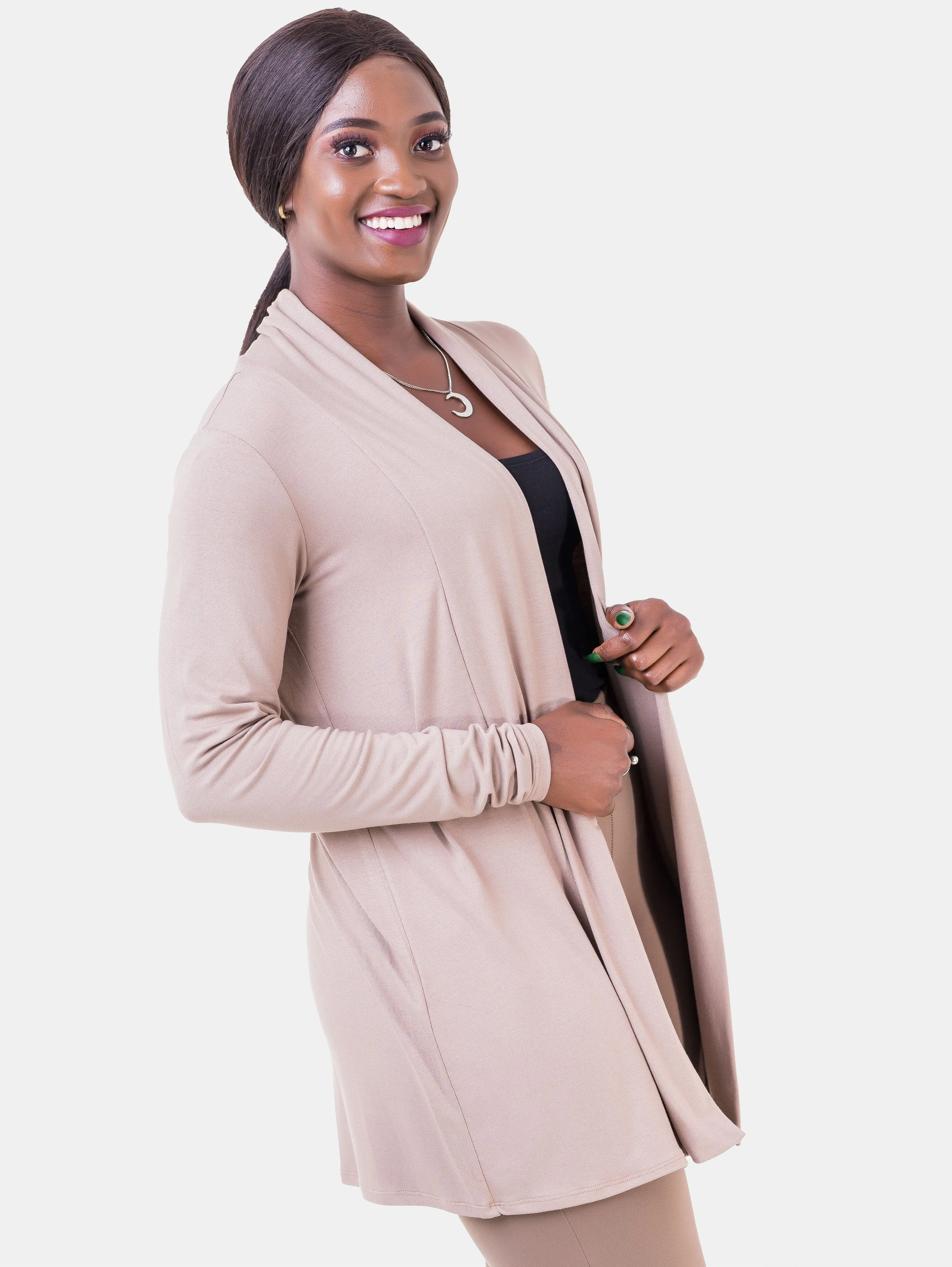 Vivo Basic Short Lily Waterfall - Taupe Brown