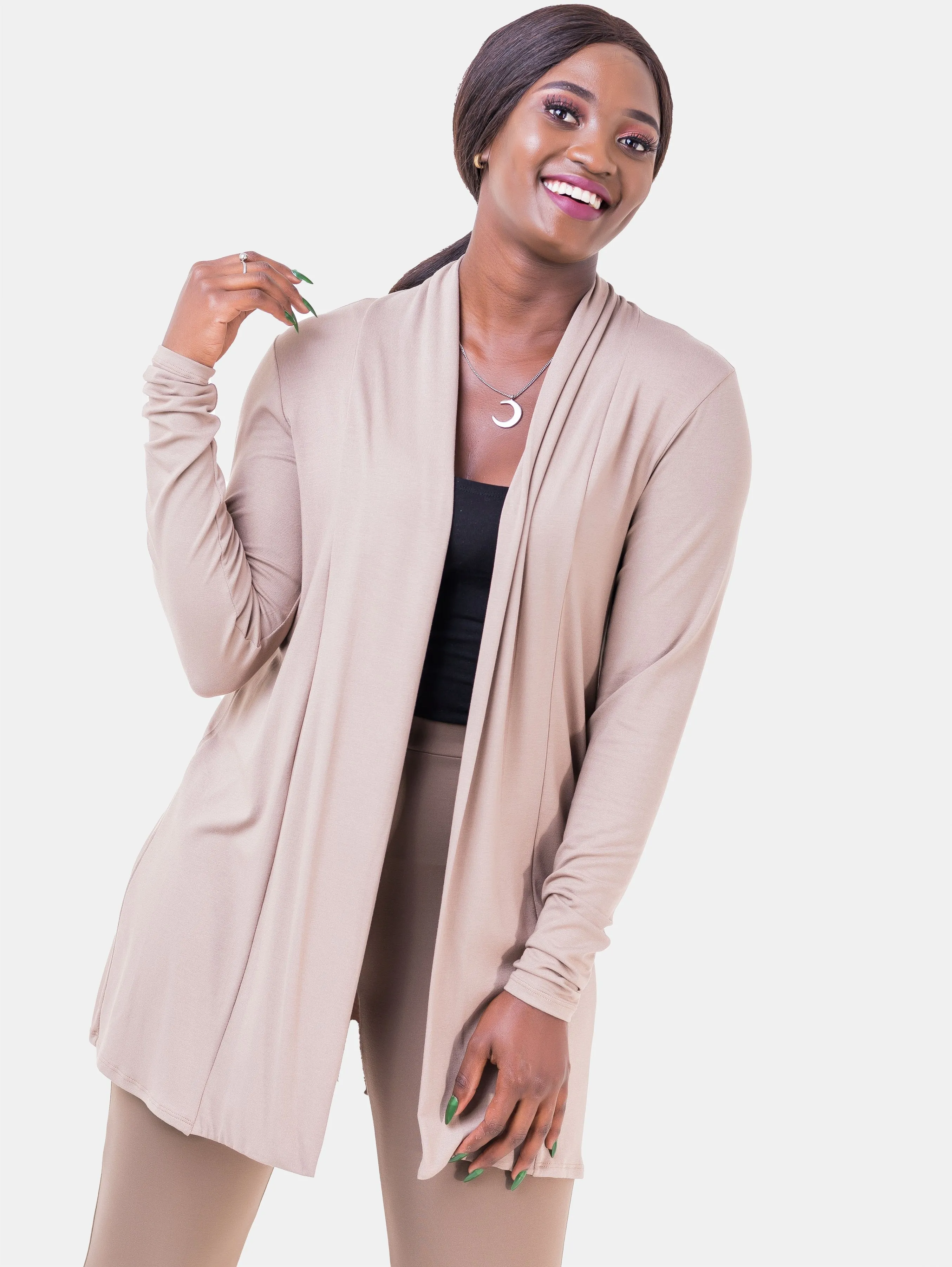 Vivo Basic Short Lily Waterfall - Taupe Brown