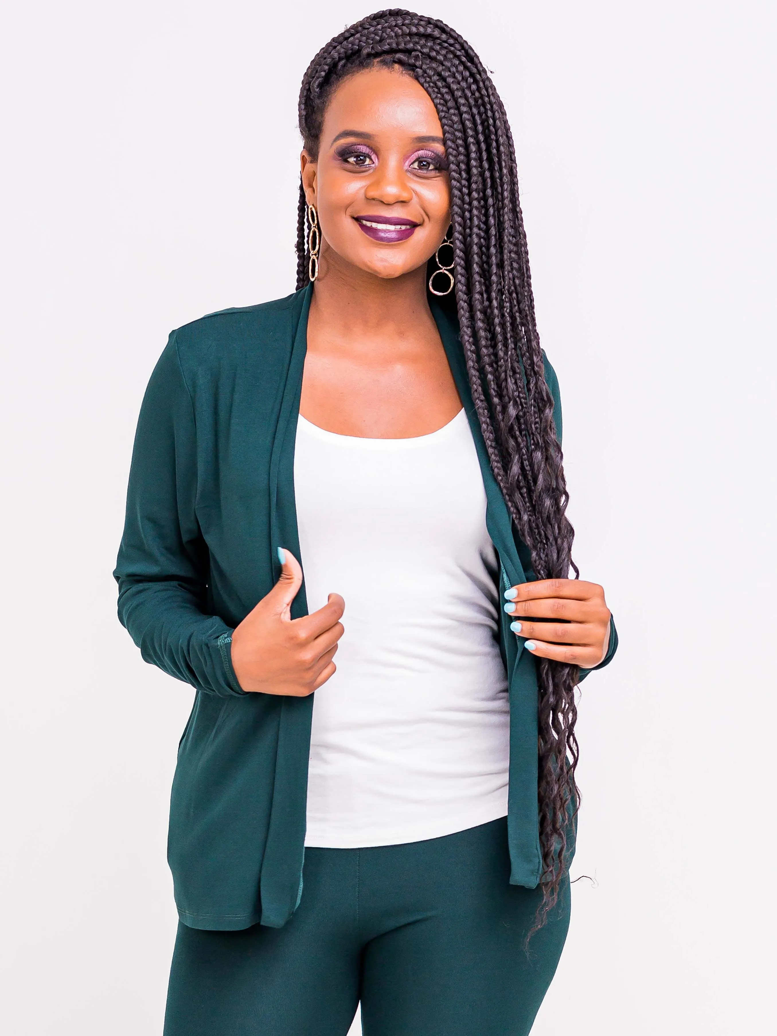 Vivo Basic Short Waterfall - Dark  Green