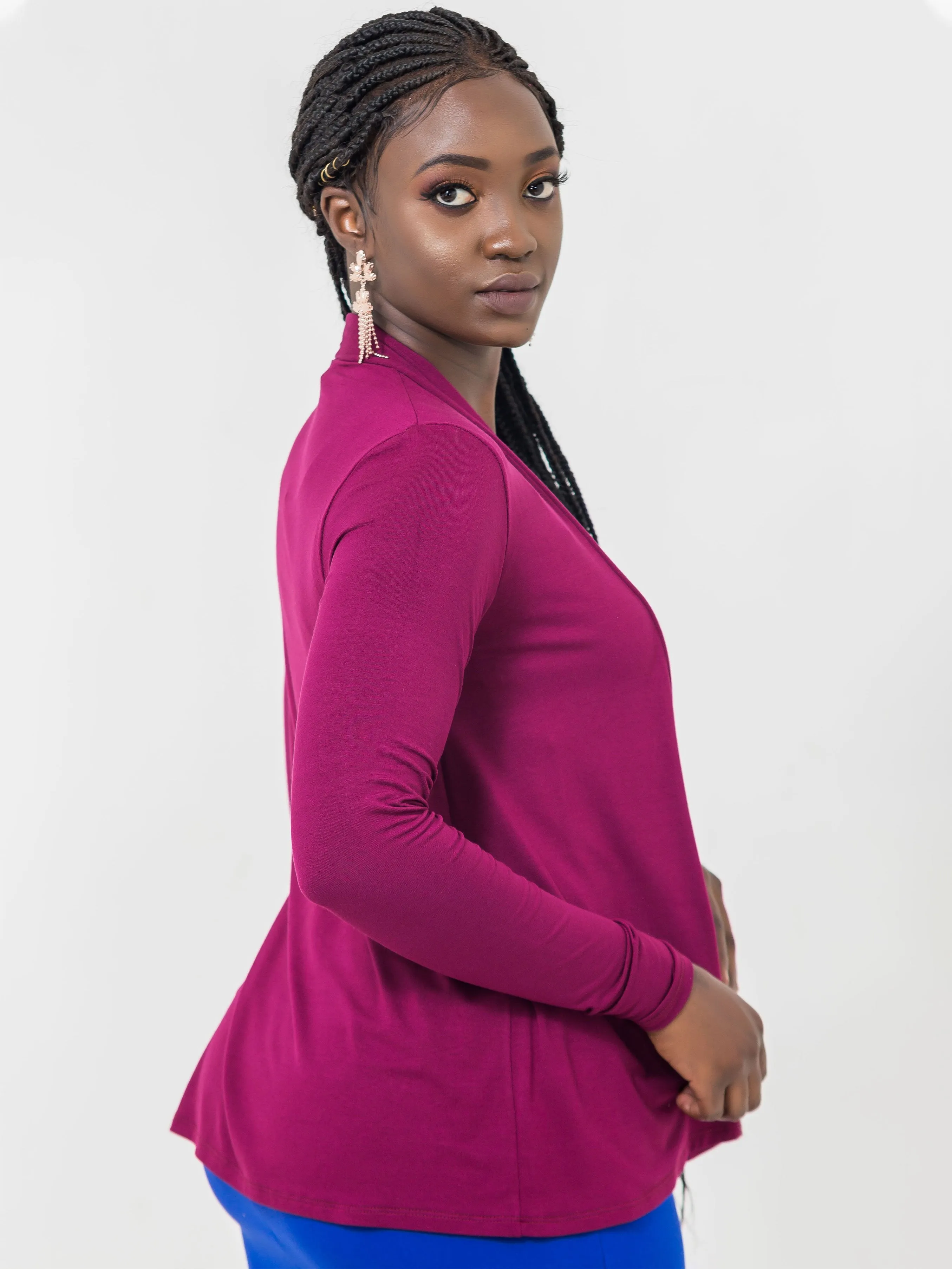 Vivo Basic Waterfall - Burgundy
