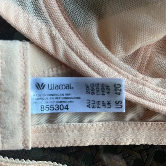Wacoal Evocative Edge Bra and Panty Set 42G/8XL