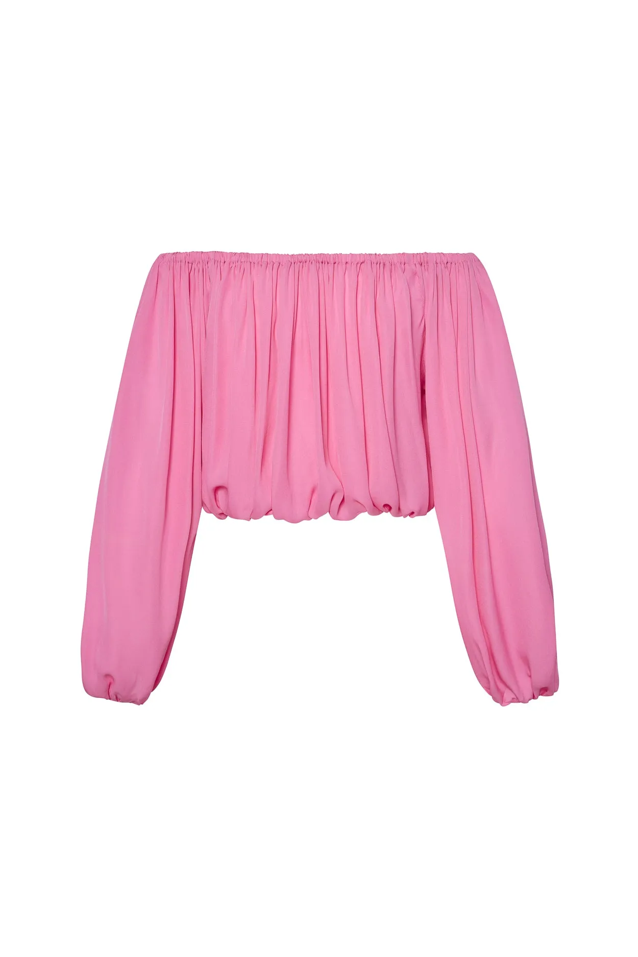 Watermelon Sheer Flow Blouse