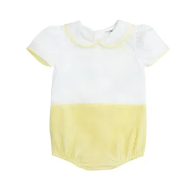 Wee Me Lemon Pinafore Set