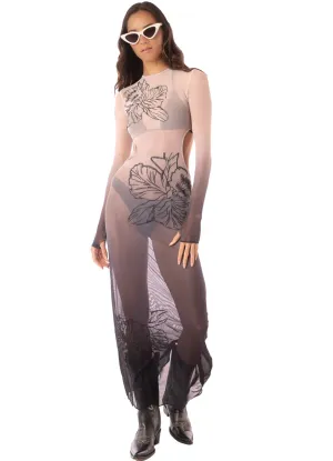 WINTER MIST MARIGOLD DRESS