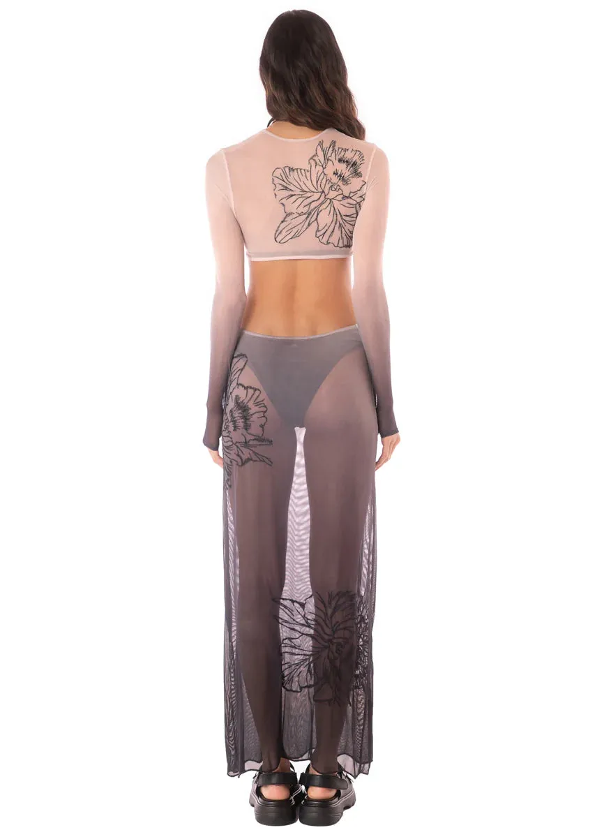 WINTER MIST MARIGOLD DRESS
