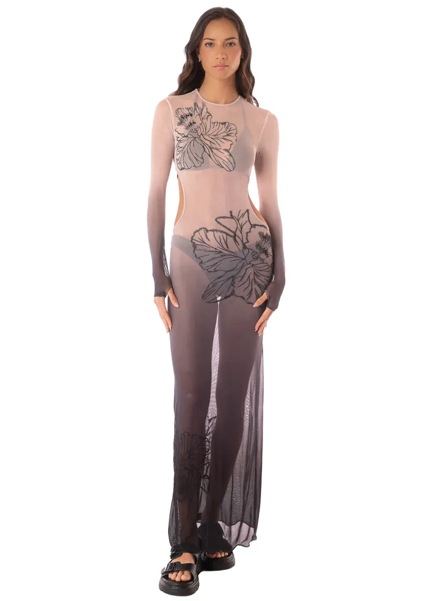 WINTER MIST MARIGOLD DRESS