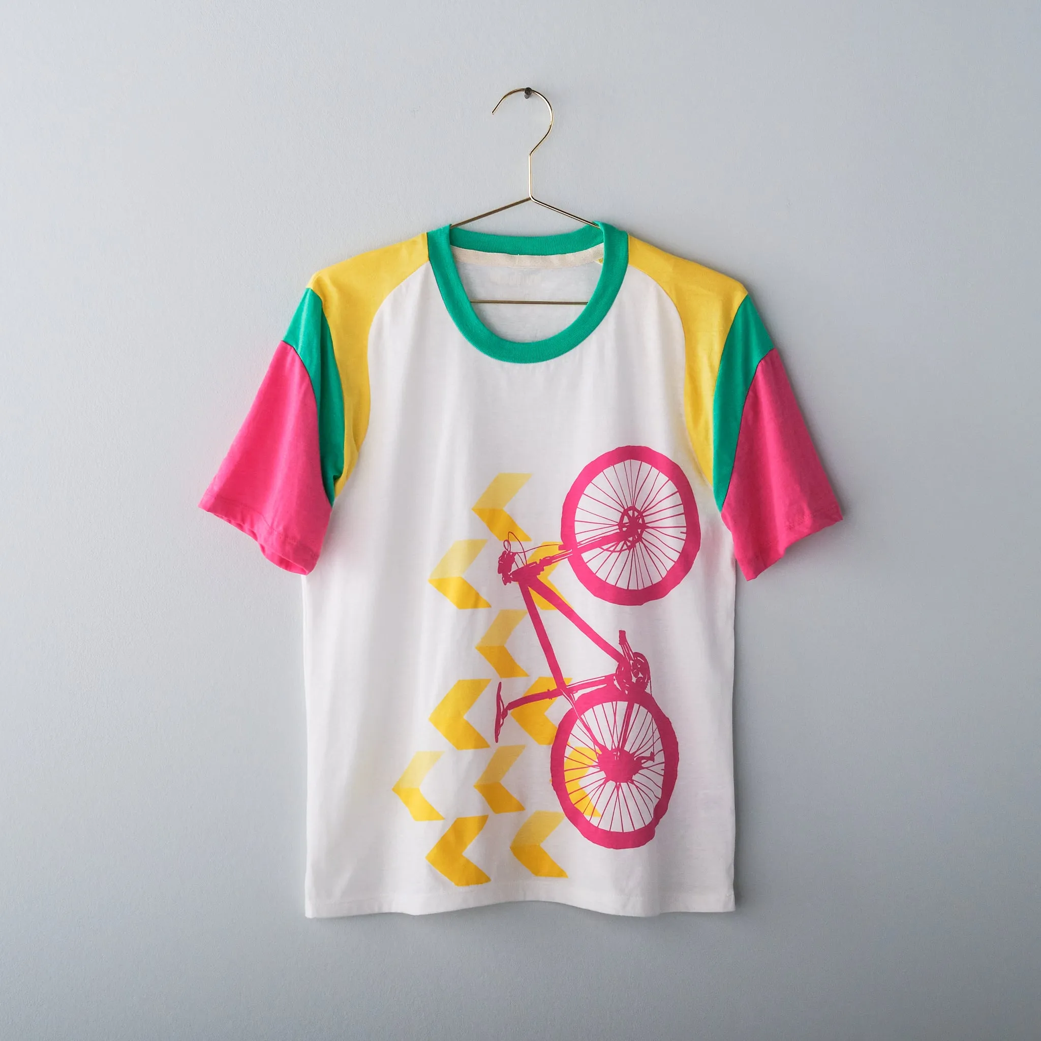 Women's Chevron Mountain Bike Raglan Tee - Final Sale