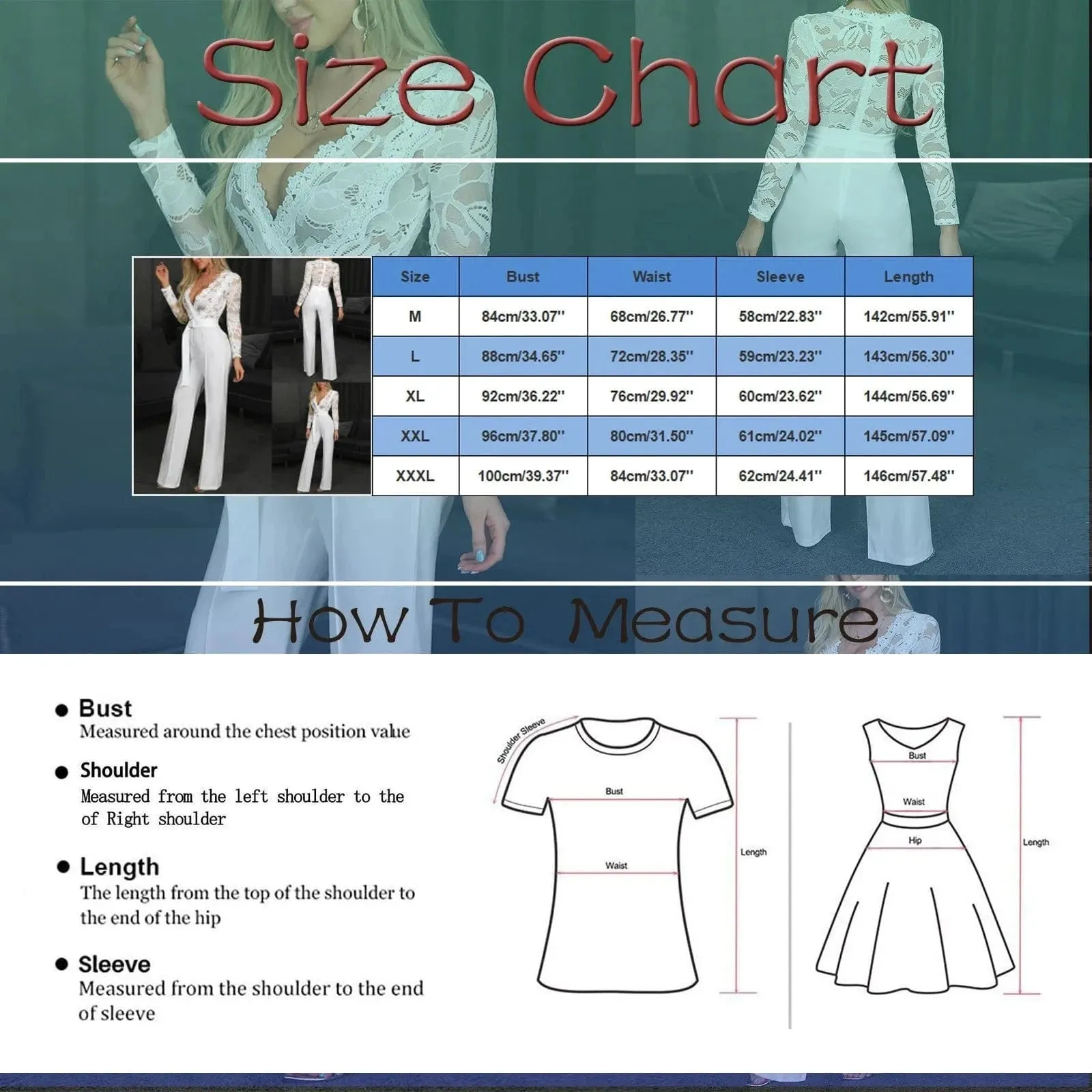 Women'S  Elegant Wide Leg Overalls Fashion Casual White Jumpsuit.