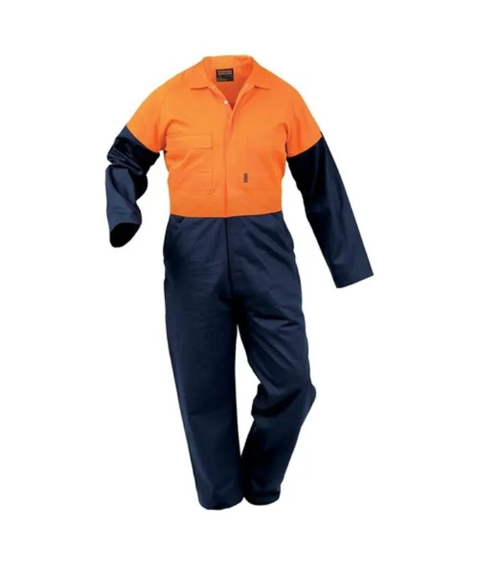 Workzone Day Only 100% Cotton, Domed Overall