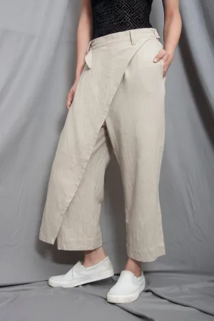 Xavier - Beige Overlap Pant