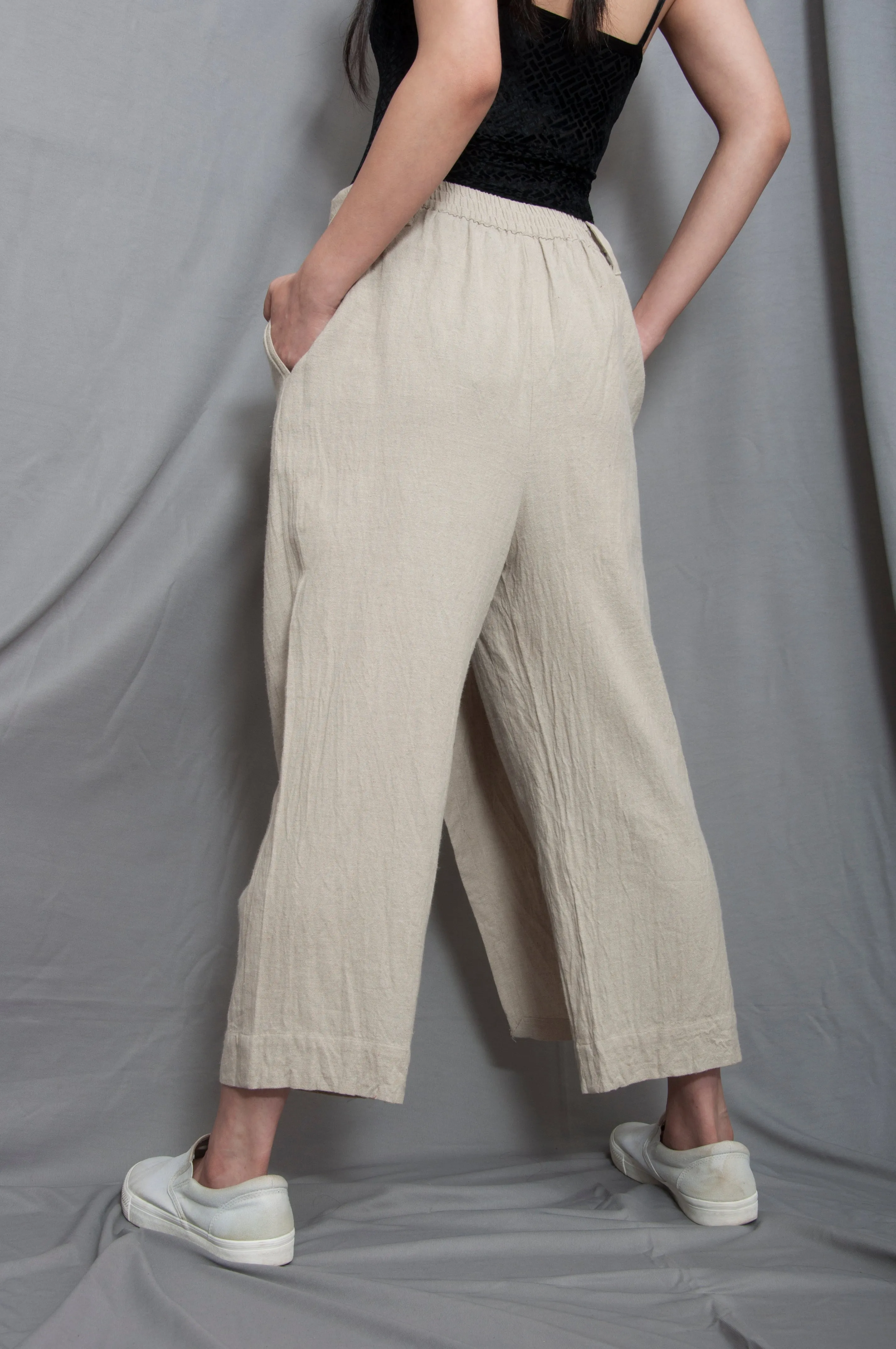 Xavier - Beige Overlap Pant