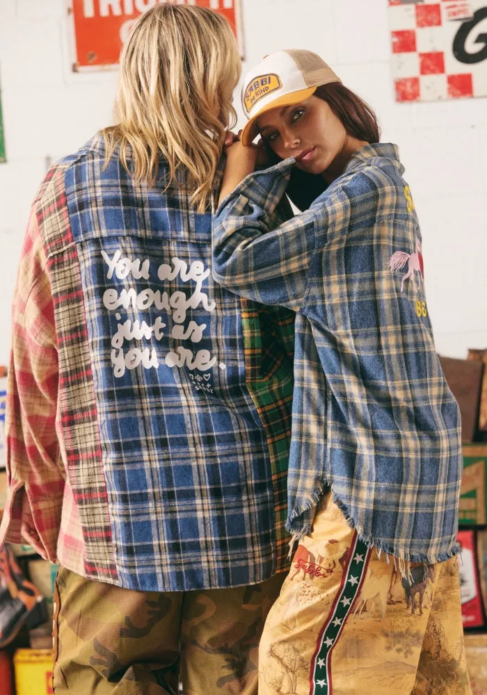 You Are Enough Flannel